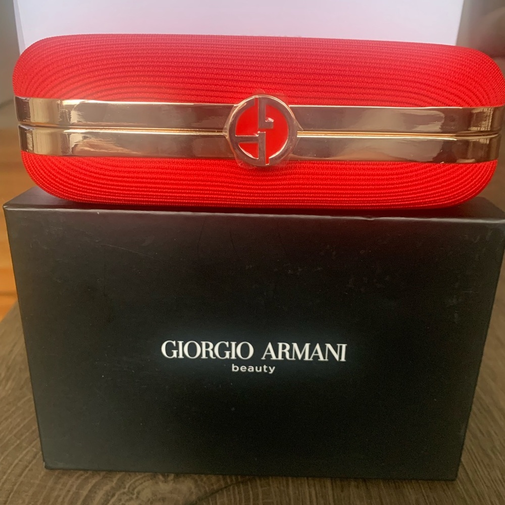 Giorgio Armani Clutch Purse Wallet Evening Bag NEW